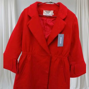 Red Pre Loved Coat ✌