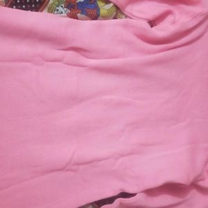 Pink Colour Woolen Top