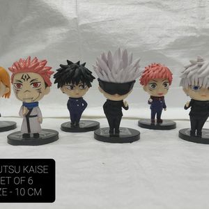 Jujutsu Kaisen Small Miniature Set Of 6 Pcs 10 Cm