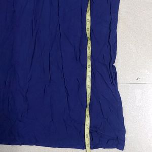 Blue Embroidery Kurta