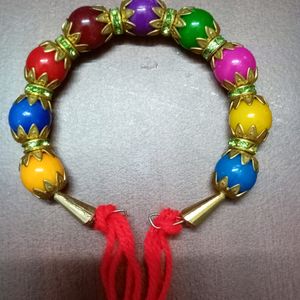 Multicolour Tie Up Bracelet