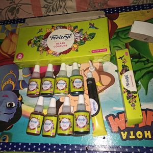 Fevicryl Glass Painting Set