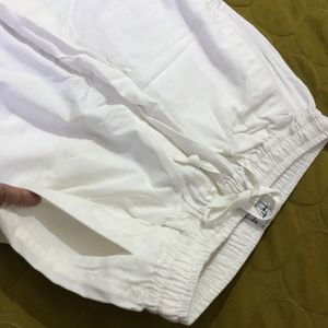 Casual White Trouser Waist 30(stretches Further)