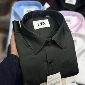 Zara Plain shirts for him