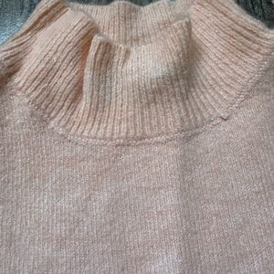 Multicolour Turtle Neck Knit - Forever 21