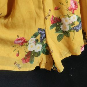 Yellow Floral Jumpsuit