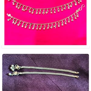 Original Silver Anklets