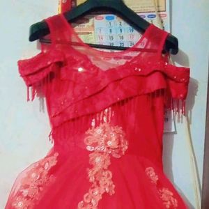 Gown... ♥️red Colour