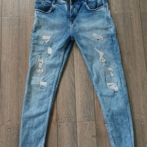 Mens Ripped Jeans