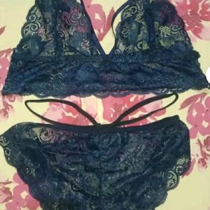 Women Sexy Lingerie Lace Bikini Set