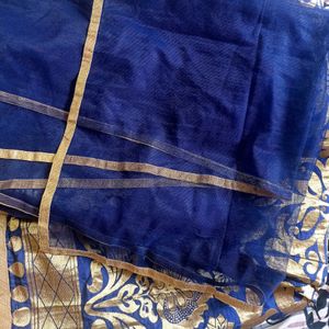 Royal Blue Heavy Lehenga Choli Set