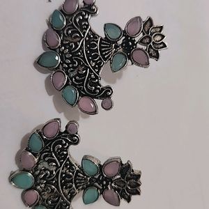 Combination Of 2 Festive Ethnic Earrings