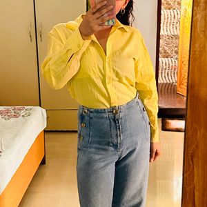 H&M Yellow Shirt