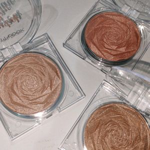 Matt Look Heart Of Mine Baked Highlighter × 3