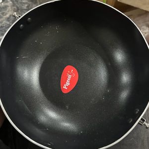 Peigon Unused Non Stick Kadhai Without Handle