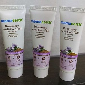 Mamaearth Rosemary anti hairfall shampoo Pack Of 3