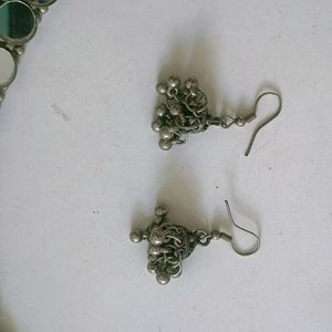 Oxidised Jewellery Set Hardly 2-3 Times Use