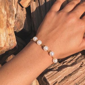 Pearl Chain Bracelet