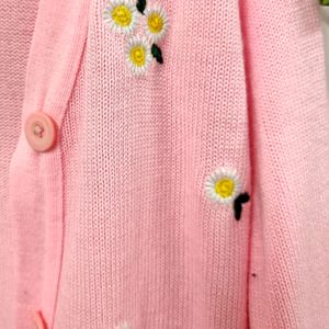 Pink Coquette Cardigan