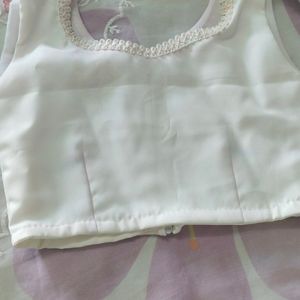 Baby Girl Long Shrug With Skirt And Top