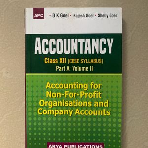 Accountancy 12 Class Part A Vol 2