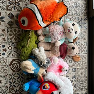 Combo of 9 Stuff Toys