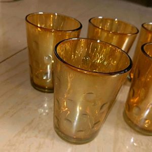 Set Of Five Glasses