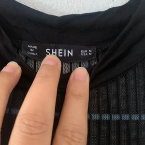 Sheer Shein Black Top