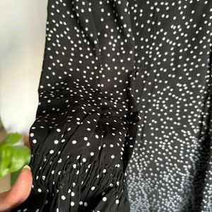 Korean Aesthetic Polka Dot Dress