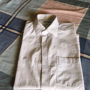 Half Sleeve White Shirt