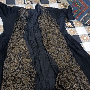 Black Anarkali With Jacket