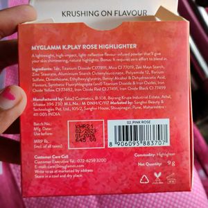 MYGLAMM rose Highligher