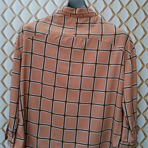 New Formal Nude Korean Baggy Shirt