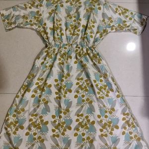 HANIYA COTTON EMPIRE DRESS