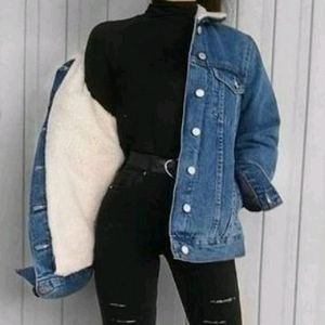 URBANIC Woolen Denim Jacket