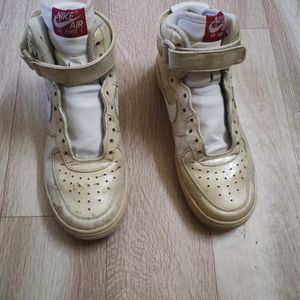 Nike Air Force 1 High OG Cream Red 344080-111