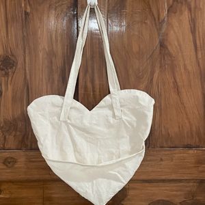 Heart Shaped Tote Bag