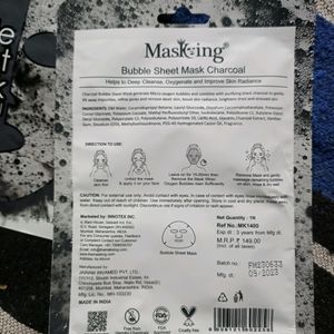 Bubble Sheet Mask