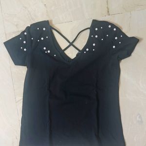 Shein Black Top