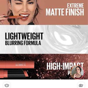 Combo Of Maybelline And Lakme Matte Lipsticks(New)