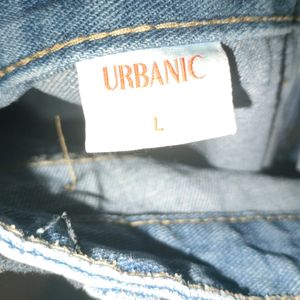 Urbanic Faded Blue Ripped Jeans on Sale👖