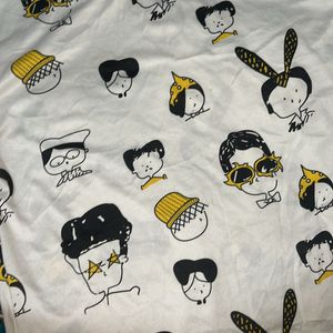 Cute Cartoon Printed Top