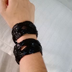 New Black Kutdana Bangles