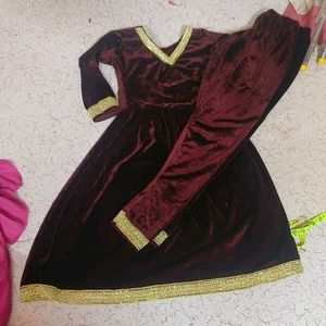 Velvet Frock Suit