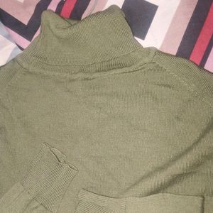 SALE HIGH NECK SWEATER