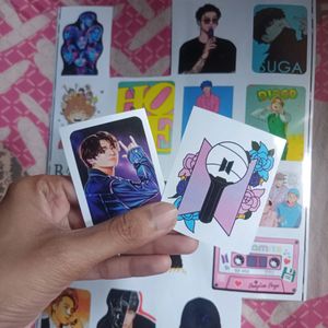 100 BTS cute stickers