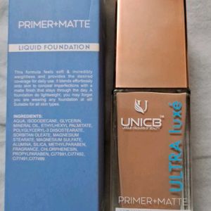 UNICB PRIMER+MATT LIQUID FOUNDATIIN