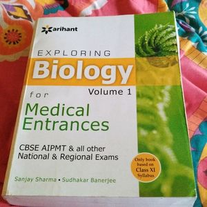 Exploring Biology Vol 1 & 2 For Medical Entrances