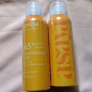 Asaya Sunscreen Spray 2