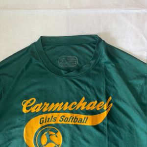 Girls Softball Tee Oversize Perfect